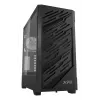 XPG STARKER AIR BTF Mid-Tower Must, Midi Tower, PC, Must, ATX, EATX, micro ATX, Mini-ITX, SPCC, Karastatud klaas, Mängimine