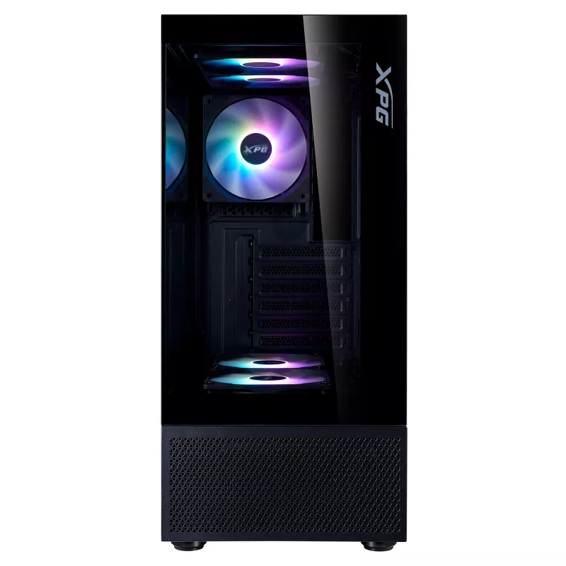 XPG INVADER X MINI KOMPAKTNE KESKMISE TORNIGA KORPUS Must, Midi Tower, PC, Must, ATX, micro ATX, Mini-ITX, SPCC, 16,6 cm