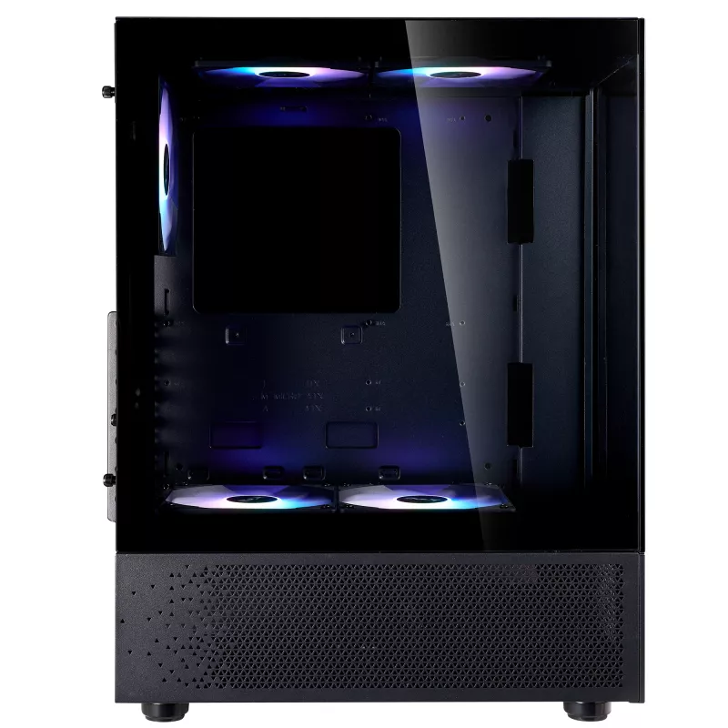 XPG INVADER X MINI KOMPAKTNE KESKMISE TORNIGA KORPUS Must, Midi Tower, PC, Must, ATX, micro ATX, Mini-ITX, SPCC, 16,6 cm
