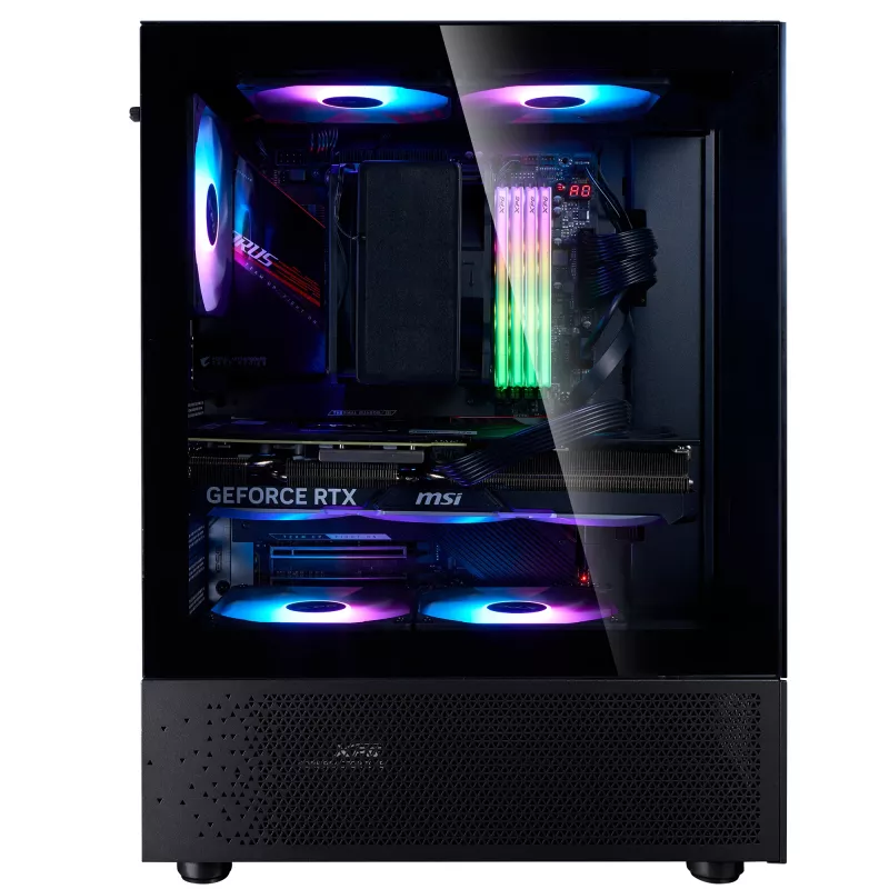 XPG INVADER X MINI KOMPAKTNE KESKMISE TORNIGA KORPUS Must, Midi Tower, PC, Must, ATX, micro ATX, Mini-ITX, SPCC, 16,6 cm
