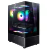 XPG INVADER X MINI KOMPAKTNE KESKMISE TORNIGA KORPUS Must, Midi Tower, PC, Must, ATX, micro ATX, Mini-ITX, SPCC, 16,6 cm