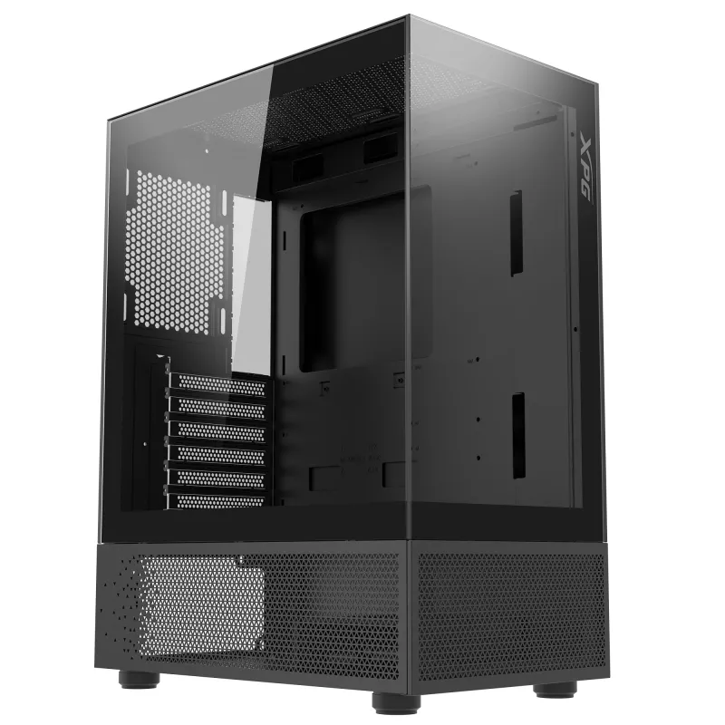 XPG INVADER X MINI KOMPAKTNE KESKMISE TORNIGA KORPUS Must, Midi Tower, PC, Must, ATX, micro ATX, Mini-ITX, SPCC, 16,6 cm