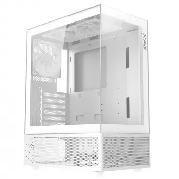 XPG INVADER X MINI KOMPAKTNE MID-TOWER KORPUS Valge, Midi Tower, PC, Valge, ATX, micro ATX, Mini-ITX, SPCC, 16,6 cm