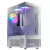 XPG INVADER X MINI KOMPAKTNE MID-TOWER KORPUS Valge, Midi Tower, PC, Valge, ATX, micro ATX, Mini-ITX, SPCC, 16,6 cm