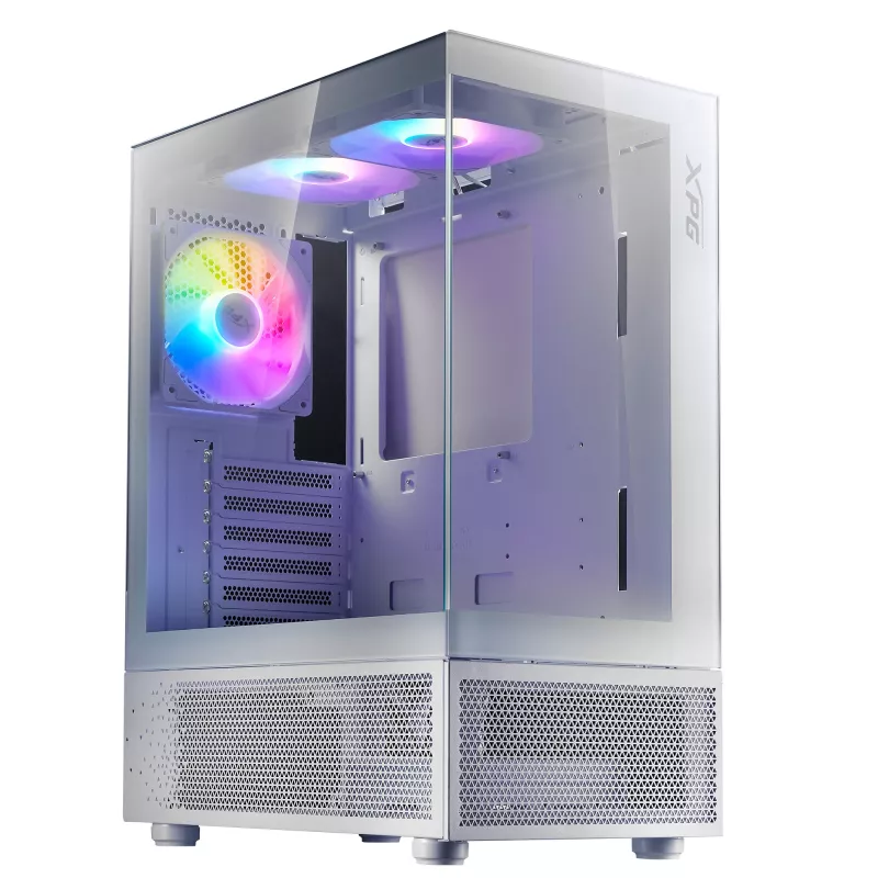 XPG INVADER X MINI KOMPAKTNE MID-TOWER KORPUS Valge, Midi Tower, PC, Valge, ATX, micro ATX, Mini-ITX, SPCC, 16,6 cm