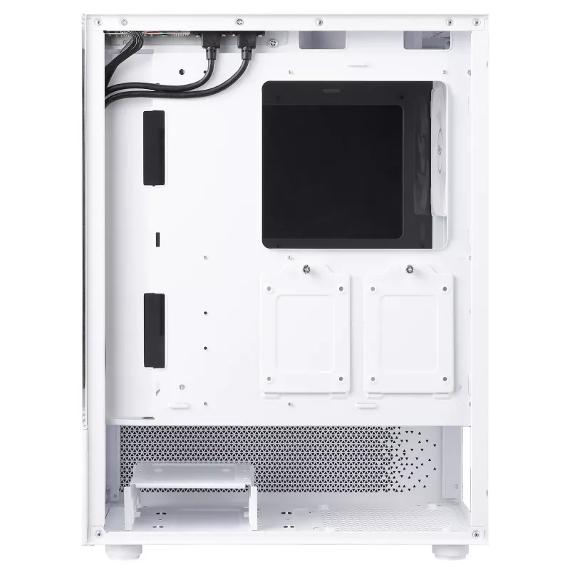 XPG INVADER X MINI KOMPAKTNE MID-TOWER KORPUS Valge, Midi Tower, PC, Valge, ATX, micro ATX, Mini-ITX, SPCC, 16,6 cm