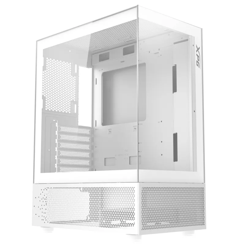 XPG INVADER X MINI KOMPAKTNE MID-TOWER KORPUS Valge, Midi Tower, PC, Valge, ATX, micro ATX, Mini-ITX, SPCC, 16,6 cm