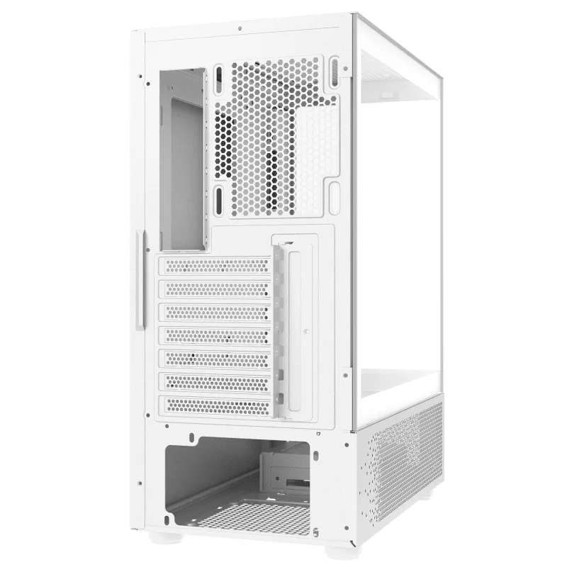XPG INVADER X MINI KOMPAKTNE MID-TOWER KORPUS Valge, Midi Tower, PC, Valge, ATX, micro ATX, Mini-ITX, SPCC, 16,6 cm