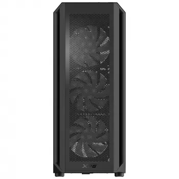 XPG VALOR AIR PLUS MID-TOWER-Korpus Must, Midi Tower, PC, Must, ATX, micro ATX, Mini-ITX, SPCC, 16 cm