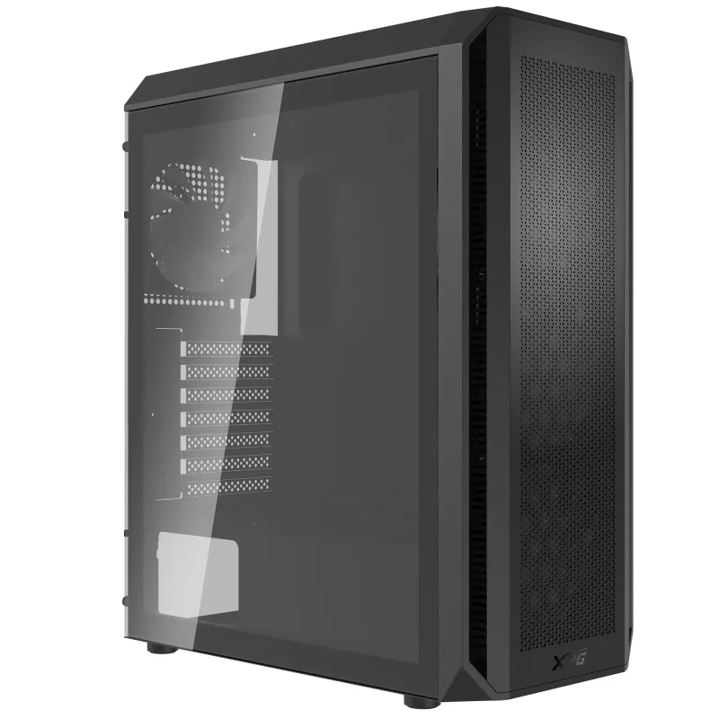 XPG VALOR AIR PLUS MID-TOWER-Korpus Must, Midi Tower, PC, Must, ATX, micro ATX, Mini-ITX, SPCC, 16 cm