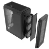 XPG VALOR AIR PLUS MID-TOWER-Korpus Must, Midi Tower, PC, Must, ATX, micro ATX, Mini-ITX, SPCC, 16 cm