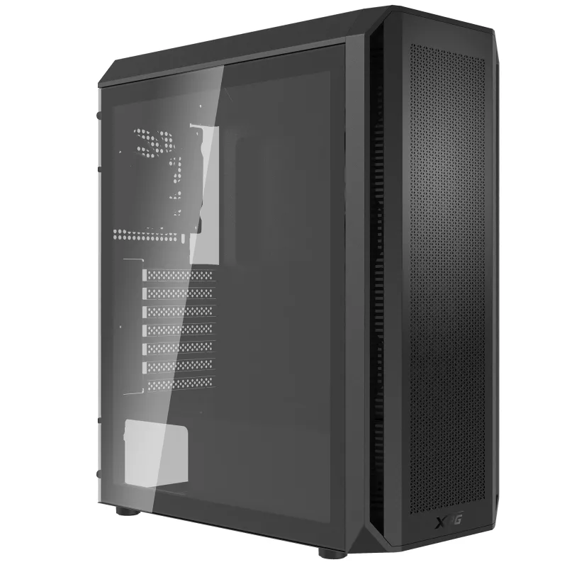 XPG VALOR AIR PLUS MID-TOWER-Korpus Must, Midi Tower, PC, Must, ATX, micro ATX, Mini-ITX, SPCC, 16 cm