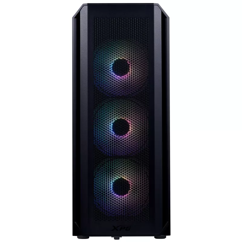 XPG VALOR AIR PLUS MID-TOWER-Korpus Must, Midi Tower, PC, Must, ATX, micro ATX, Mini-ITX, SPCC, 16 cm