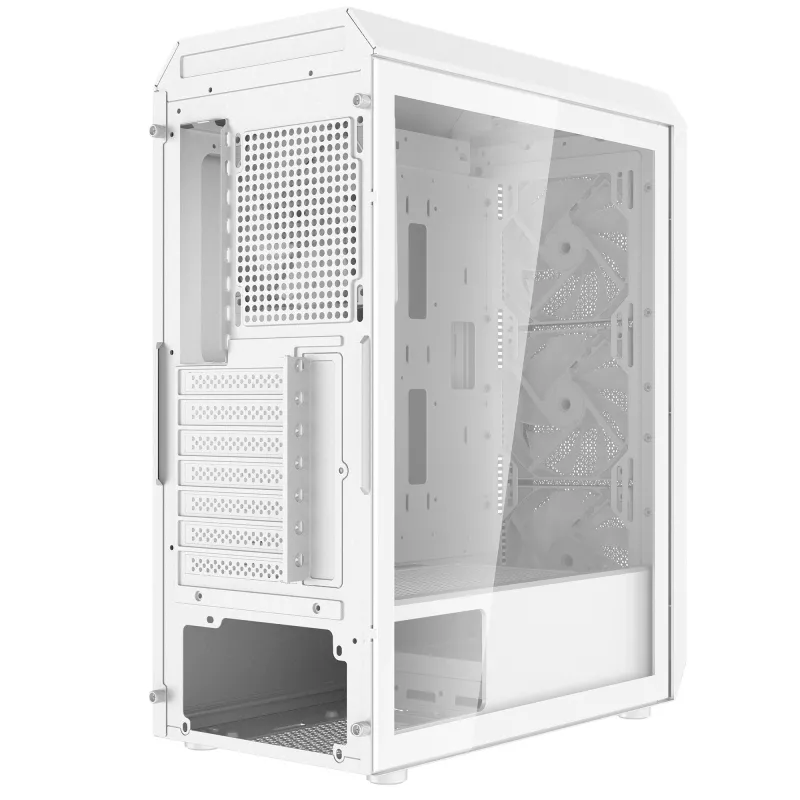 XPG VALOR AIR PLUS MID-TOWER-Korpus Valge, Midi Tower, PC, Valge, ATX, micro ATX, Mini-ITX, SPCC, 16 cm