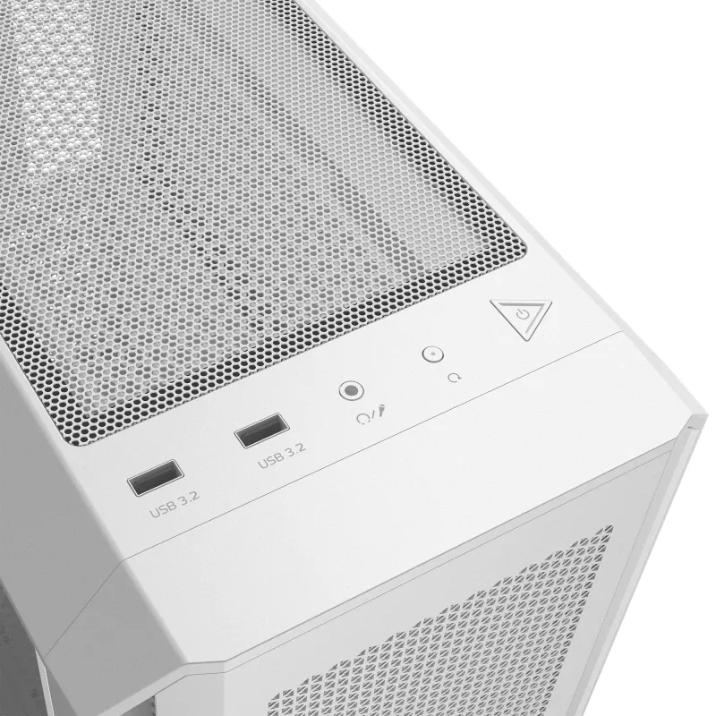 XPG VALOR AIR PLUS MID-TOWER-Korpus Valge, Midi Tower, PC, Valge, ATX, micro ATX, Mini-ITX, SPCC, 16 cm