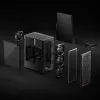 XPG VALOR AIR Mid-Tower Must, Midi Tower, PC, Must, ATX, micro ATX, Mini-ATX, Süsinikteras, Karastatud klaas, 16.6 cm