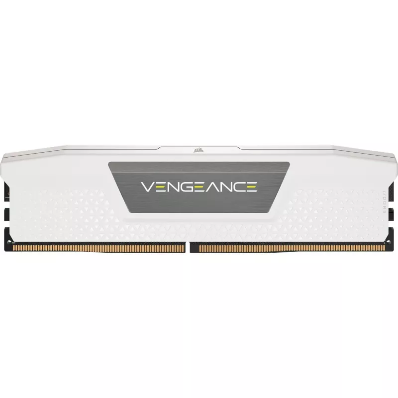 CORSAIR mälukomplekt 32GB (2x16GB) DDR5 DRAM 5200MT/s CL40 Vengeance - Valge