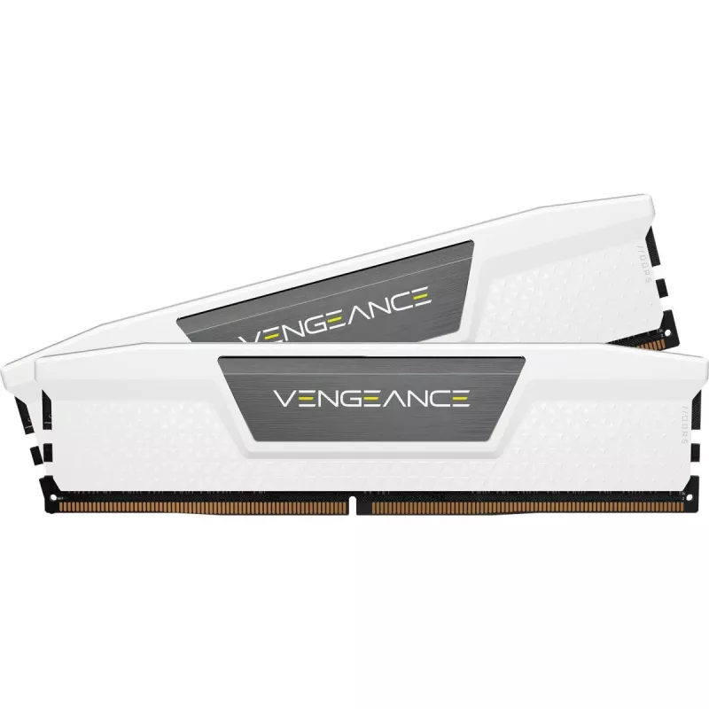 CORSAIR mälukomplekt 32GB (2x16GB) DDR5 DRAM 5200MT/s CL40 Vengeance - Valge