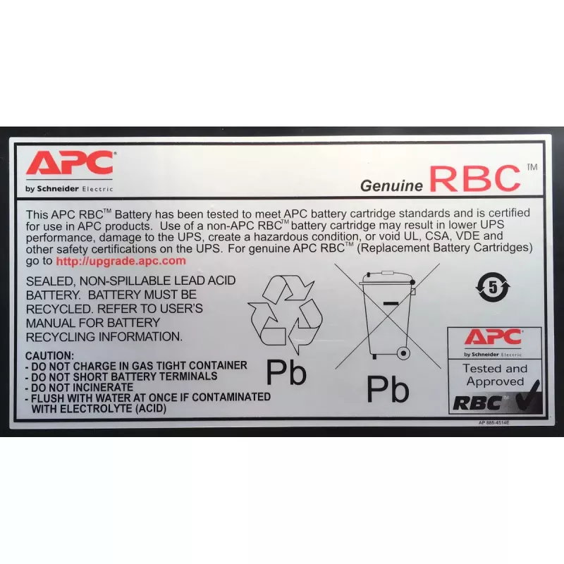 APC Battery Replacement Cartridge RBC4 (OEM)
