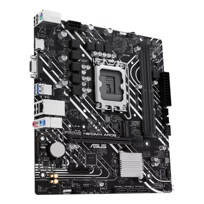 ASUS PRIME H610M-K ARGB Intel H610 LGA 1700 micro ATX