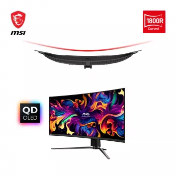 MSI MAG 341CQPDE QD-OLED arvutimonitor 86,4 cm (34 tolli) 3440 x 1440 pikslit UltraWide Quad HD must