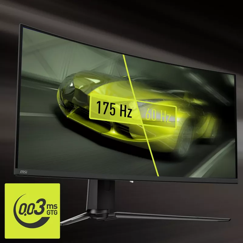 MSI MAG 341CQPDE QD-OLED arvutimonitor 86,4 cm (34 tolli) 3440 x 1440 pikslit UltraWide Quad HD must
