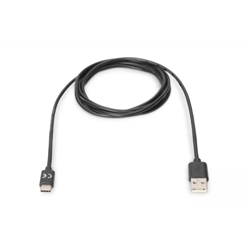 DIGITUS ASSMANN USB USB-C ühenduskaabel, tüüp C kuni A M/M, 1m Super Speed Must