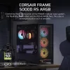 Arvuti korpus CORSAIR FRAME 5000D RS ARGB Midi Tower Must — ATX, toetab 3x140mm esiventilaatoreid, 2.5/3.5-tolliseid draive