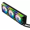 XPG LEVANTE II 360 Must, kõik-ühes vedelikjahutus, 12 cm, must