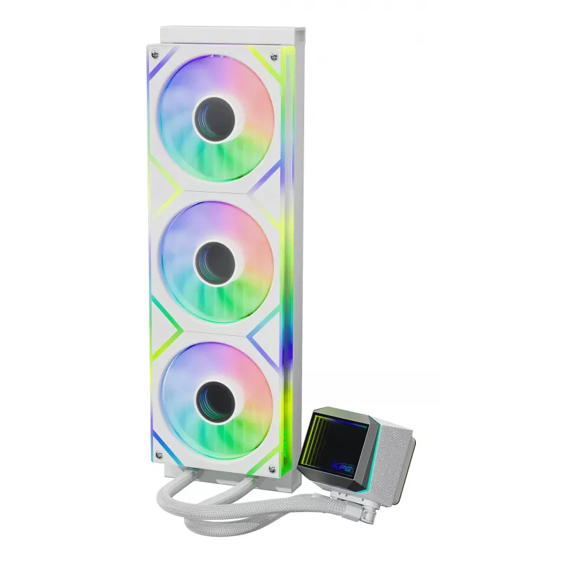 XPG LEVANTE II 360 Valge, Kõik-ühes vedelikjahutus, 12 cm, valge