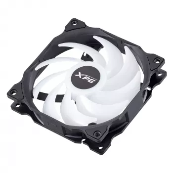 XPG VENTO 120 ARGB PWM Must, Ventilaator, 12 cm, 300 RPM, 1850 RPM, Must