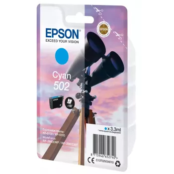 Kassett Epson 502 Cyan C13T02V24010