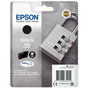 Kassett Epson 35 WF-4720 WF-4720DWF WF-4725DWF WF-4730 WF-4730DTWF WF-4740 WF-4740DTWF Must