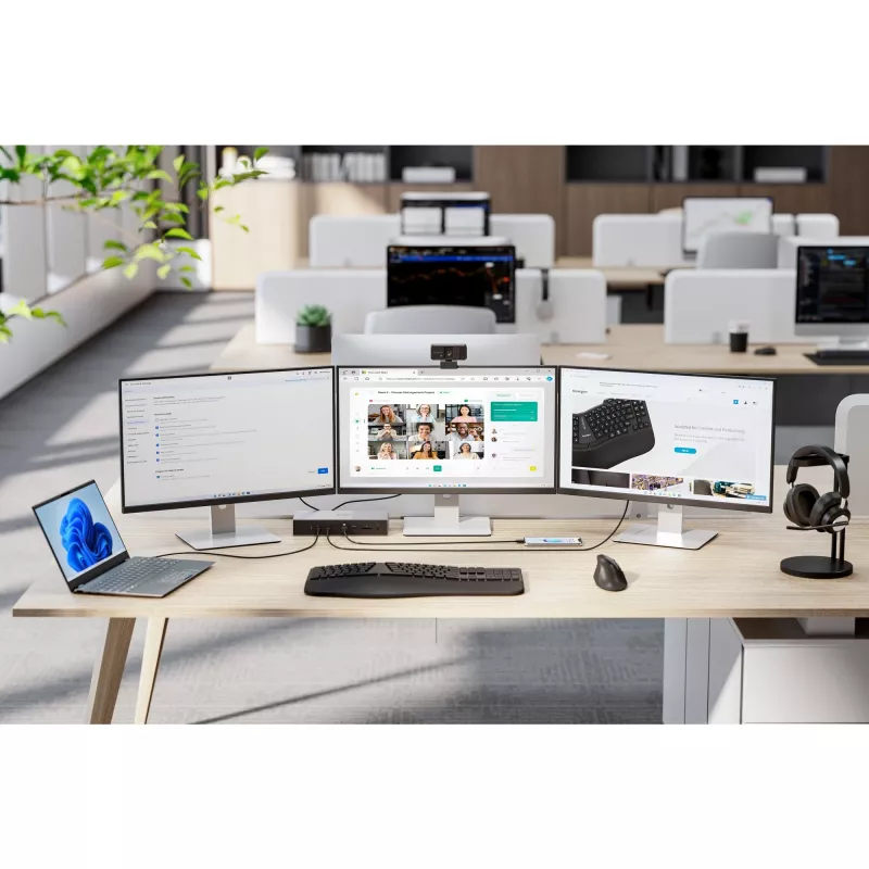 Kensington SD5000T5 EQ Thunderbolt 5 kolmekordne 4K dokkimisjaam 140W PD-ga – Windows/macOS