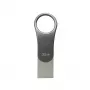 SILICON POWER Mobile C80 - 32 GB kahe USB-liidesega mälupulk - USB-C / Type-A - hall