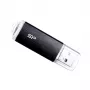 SILICON POWER Ultima U02 - 8GB USB-mälupulk - USB2.0 - Must