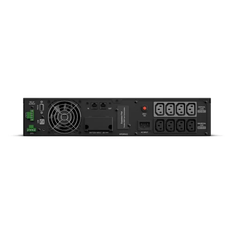 CyberPower OL1500ERTXL2U katkematu toiteallikas (UPS) Topeltmuundus (Online) 1,5 kVA 1350 W 8 pistikupesa