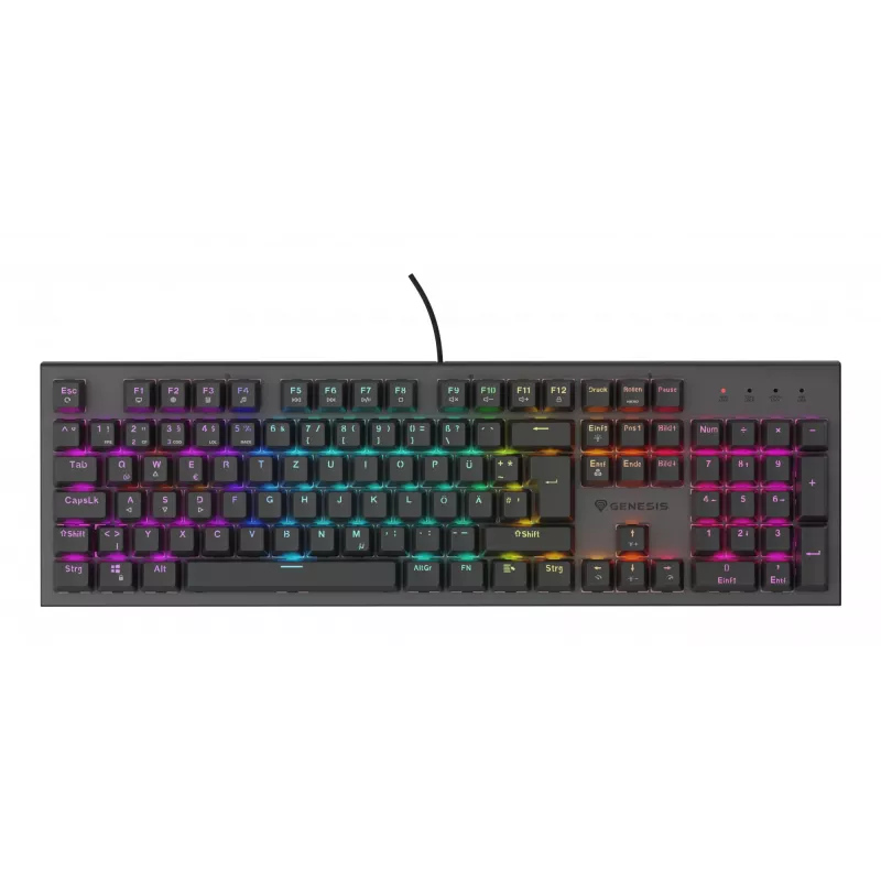 GENESIS NKG-2179 klaviatuur Gaming USB QWERTZ German Must