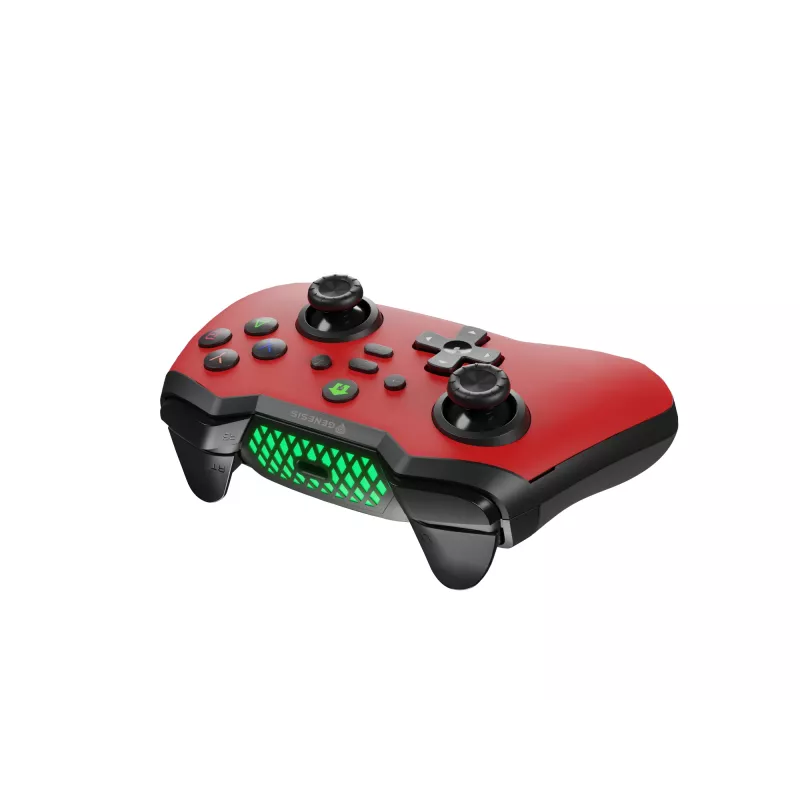GENESIS Mangan 400 Punane Bluetooth-mängupult Analoog/Digitaalne Android, MAC, Nintendo Switch, PC, iOS