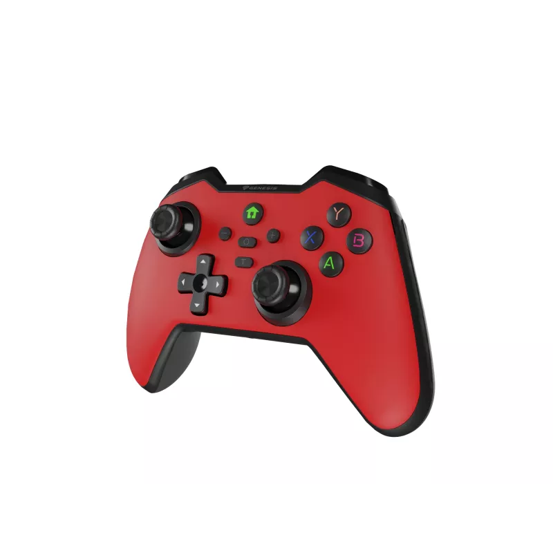 GENESIS Mangan 400 Punane Bluetooth-mängupult Analoog/Digitaalne Android, MAC, Nintendo Switch, PC, iOS