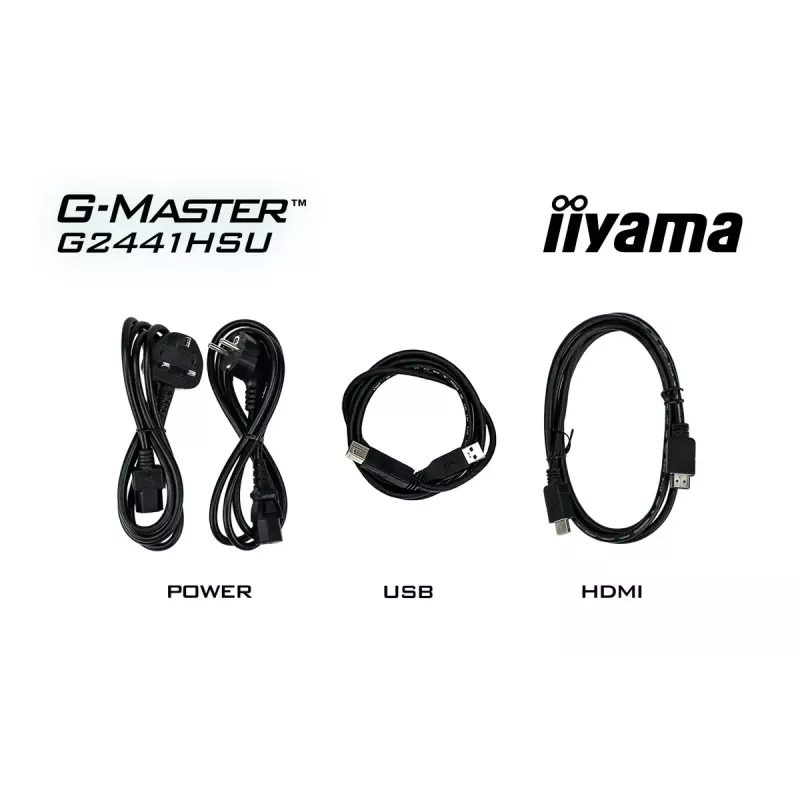 Monitor IIYAMA G2441HSU 23.8 tolli IPS 1920x1080 144Hz 1ms MPRT, FreeSync, kõlarid, USB jaotur, VESA