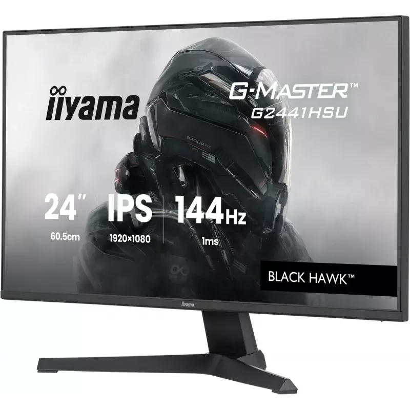 Monitor IIYAMA G2441HSU 23.8 tolli IPS 1920x1080 144Hz 1ms MPRT, FreeSync, kõlarid, USB jaotur, VESA