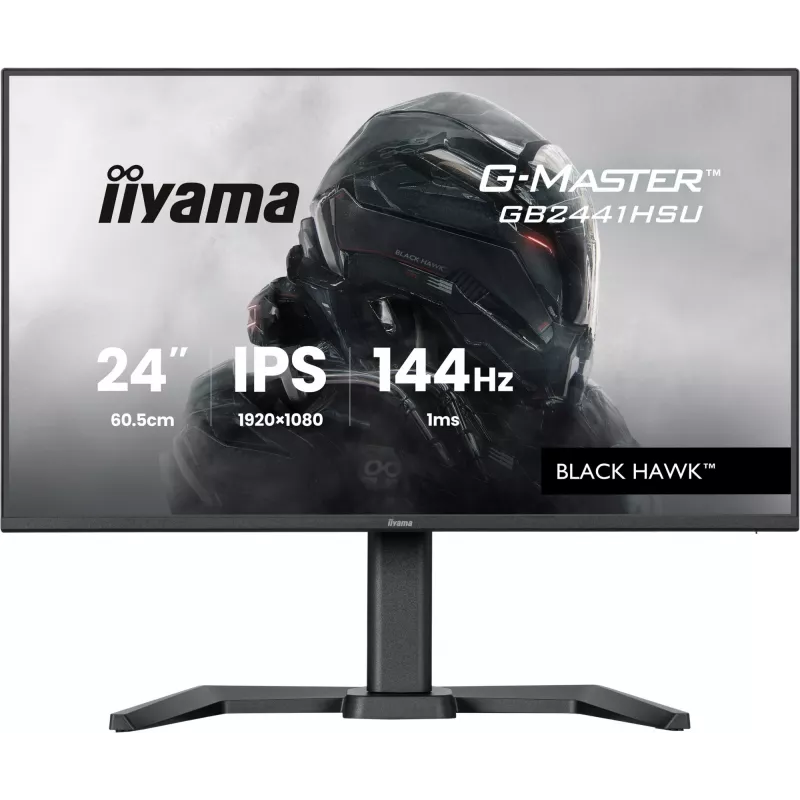 iiyama G-MASTER GB2441HSU-B1 arvutimonitor 60,5 cm (23,8 tolli) 1920 x 1080 pikslit Full HD LED Must