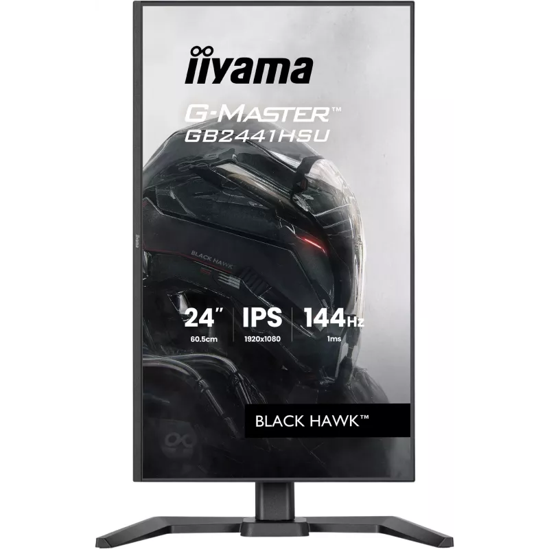 iiyama G-MASTER GB2441HSU-B1 arvutimonitor 60,5 cm (23,8 tolli) 1920 x 1080 pikslit Full HD LED Must