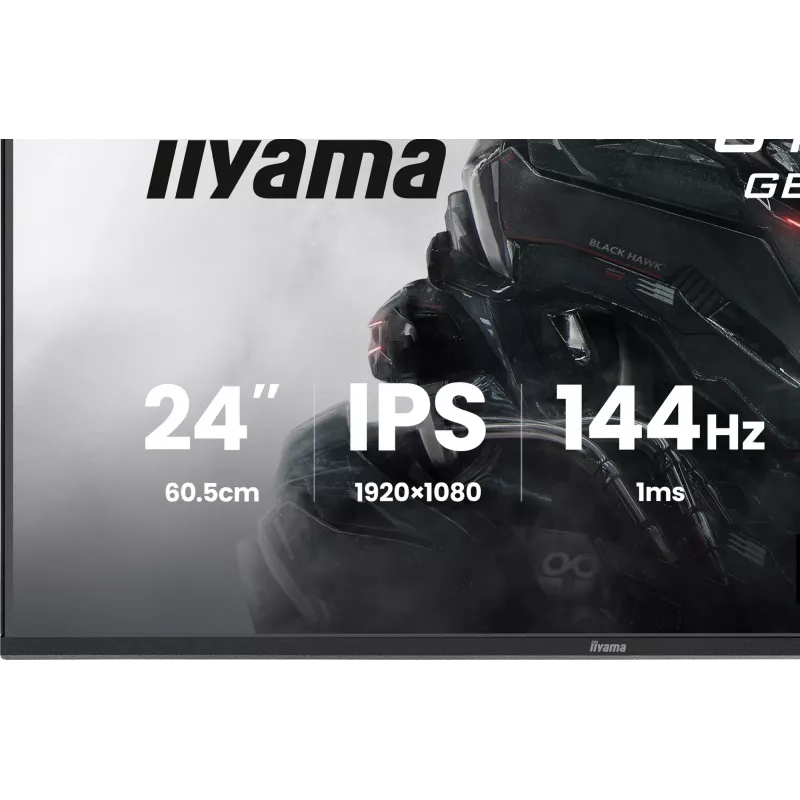 iiyama G-MASTER GB2441HSU-B1 arvutimonitor 60,5 cm (23,8 tolli) 1920 x 1080 pikslit Full HD LED Must