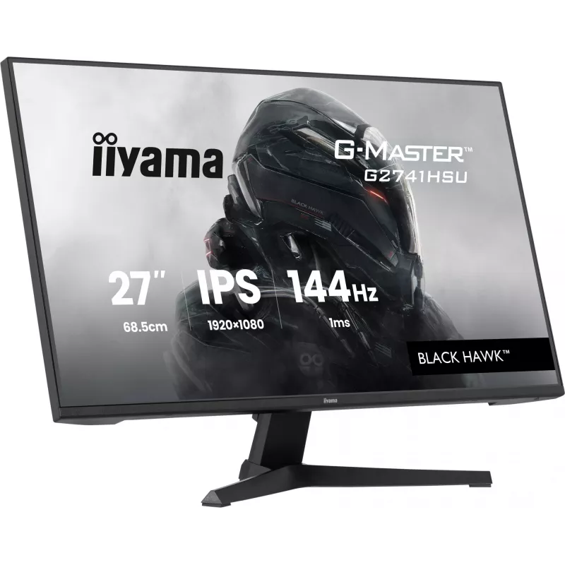 iiyama G-MASTER G2741HSU-B1 arvutimonitor 68,6 cm (27 tolli) 1920 x 1080 pikslit Full HD must