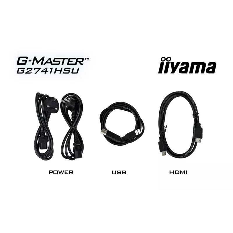 iiyama G-MASTER G2741HSU-B1 arvutimonitor 68,6 cm (27 tolli) 1920 x 1080 pikslit Full HD must