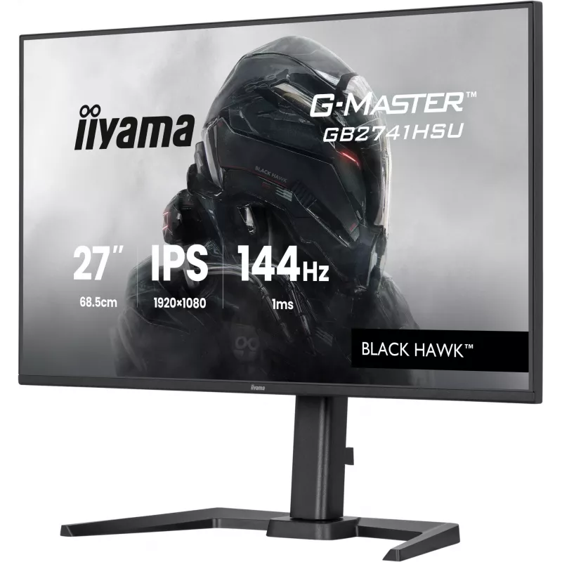iiyama G-MASTER GB2741HSU-B1 arvutimonitor 68,6 cm (27 tolli) 1920 x 1080 pikslit Full HD LED must