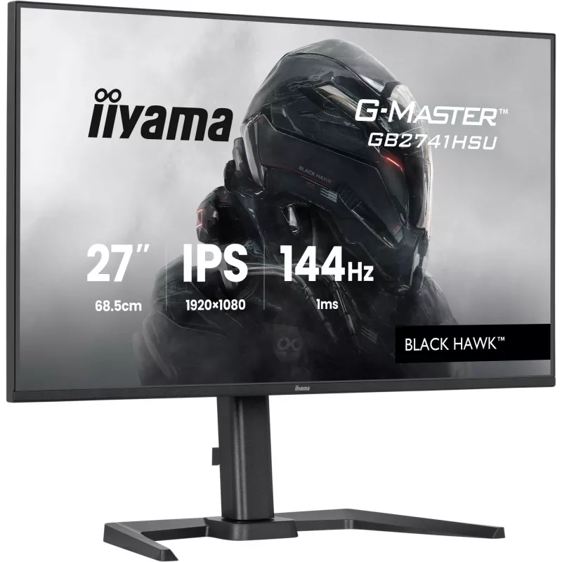 iiyama G-MASTER GB2741HSU-B1 arvutimonitor 68,6 cm (27 tolli) 1920 x 1080 pikslit Full HD LED must