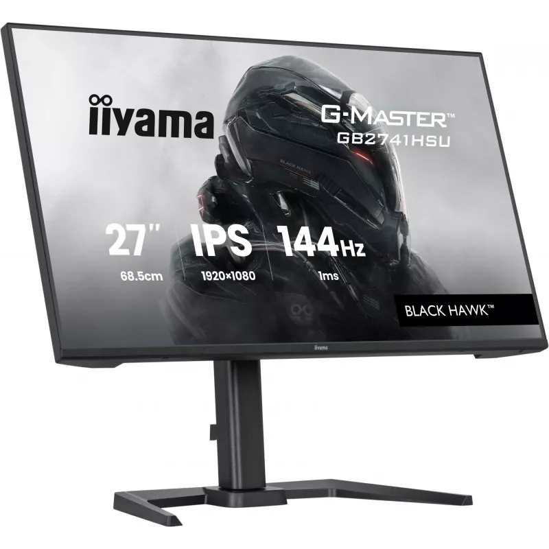 iiyama G-MASTER GB2741HSU-B1 arvutimonitor 68,6 cm (27 tolli) 1920 x 1080 pikslit Full HD LED must